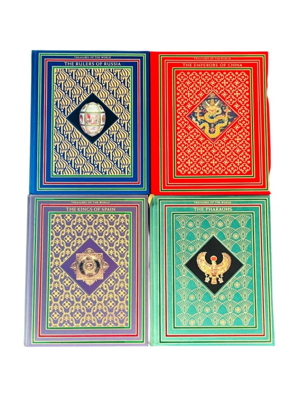 Treasures Of The World (Stonehenge Press) Complete Set - ALL 16 - EX Condition - Picture 7 of 9